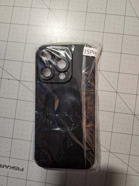 Generic iPhone 15 Pro Size 15 Pro Black Magnetic Phone Case